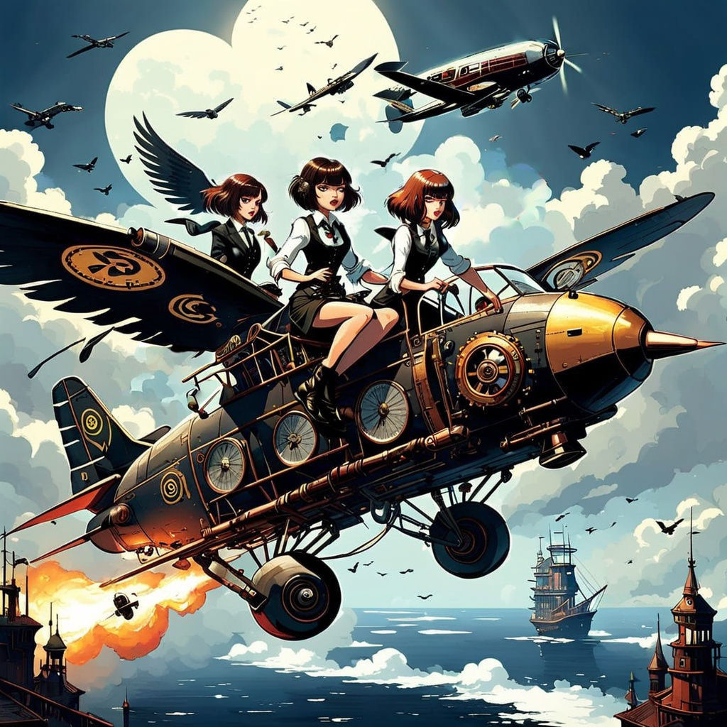 Steampunk Lovers Crash into Hearts
