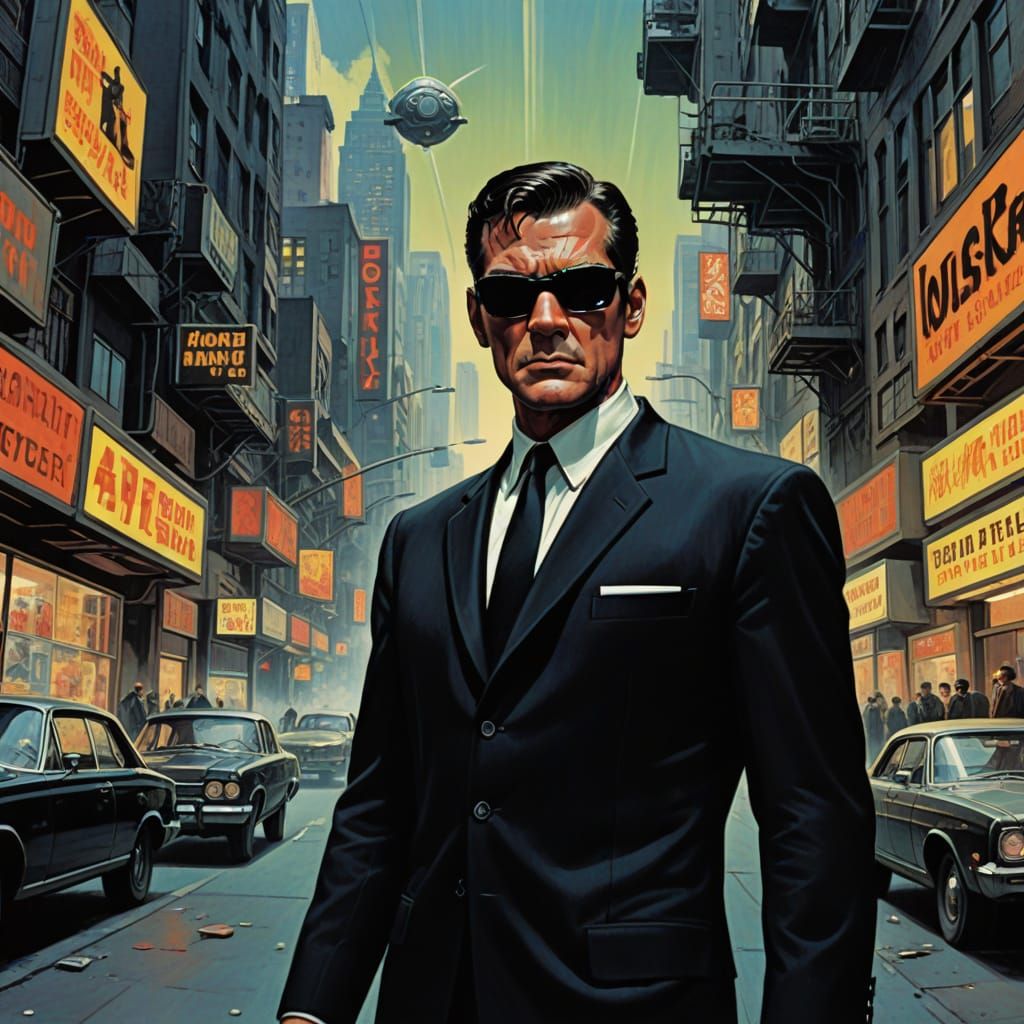 Men in Black Doppelganger in Fractured Reality