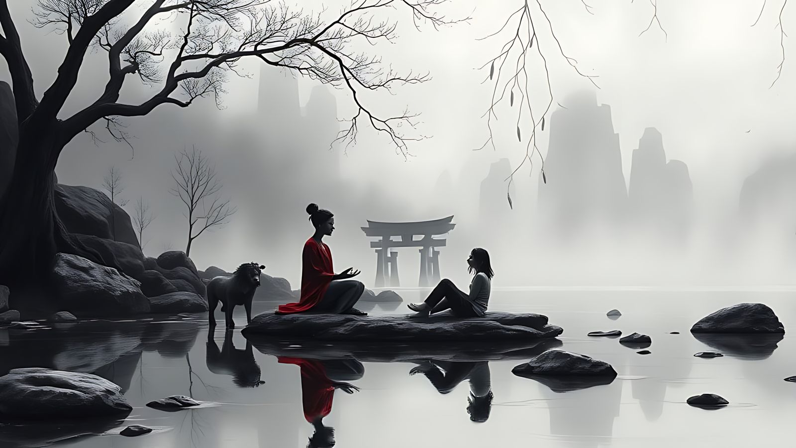 Something meditative and serene . . . (for a change)