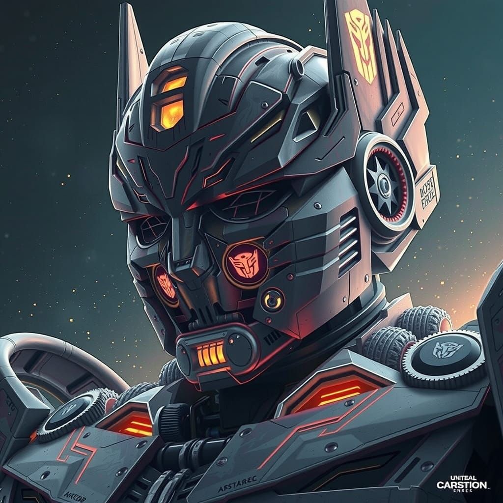 Surreal Optimus Prime Glows in Ethereal Blue