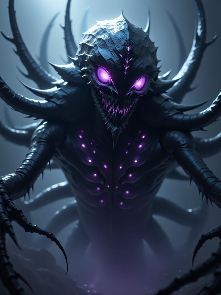 Insectile Wraith Nyxgloom in Haunting Shadows