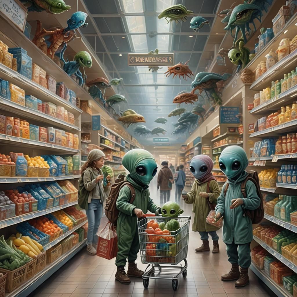 Just out shopping for the Family 💖