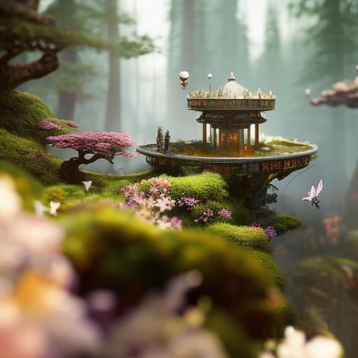 Pixie deciduous hut