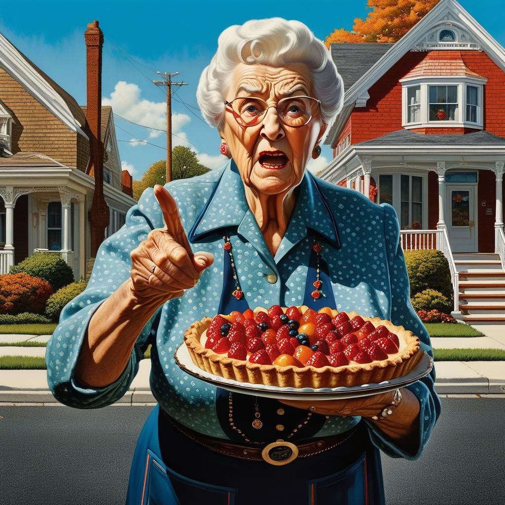 Nanny McNan and her Pie