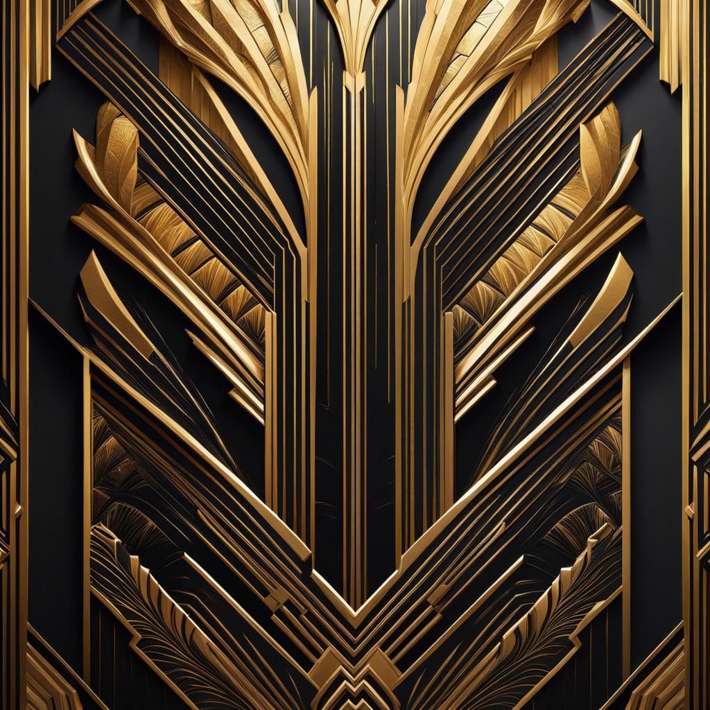 Door in Art Deco