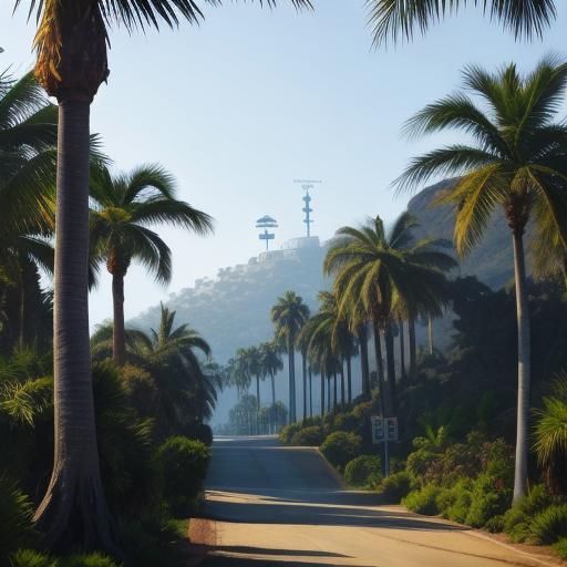JOEYWOOD Sign on Hillside in Daylight