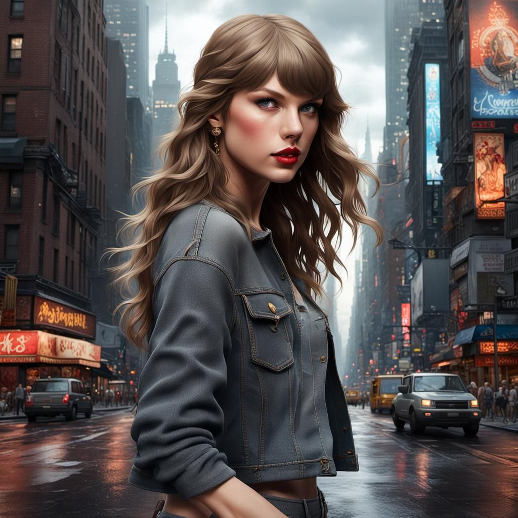 Hyperrealistic Portrait in New York City