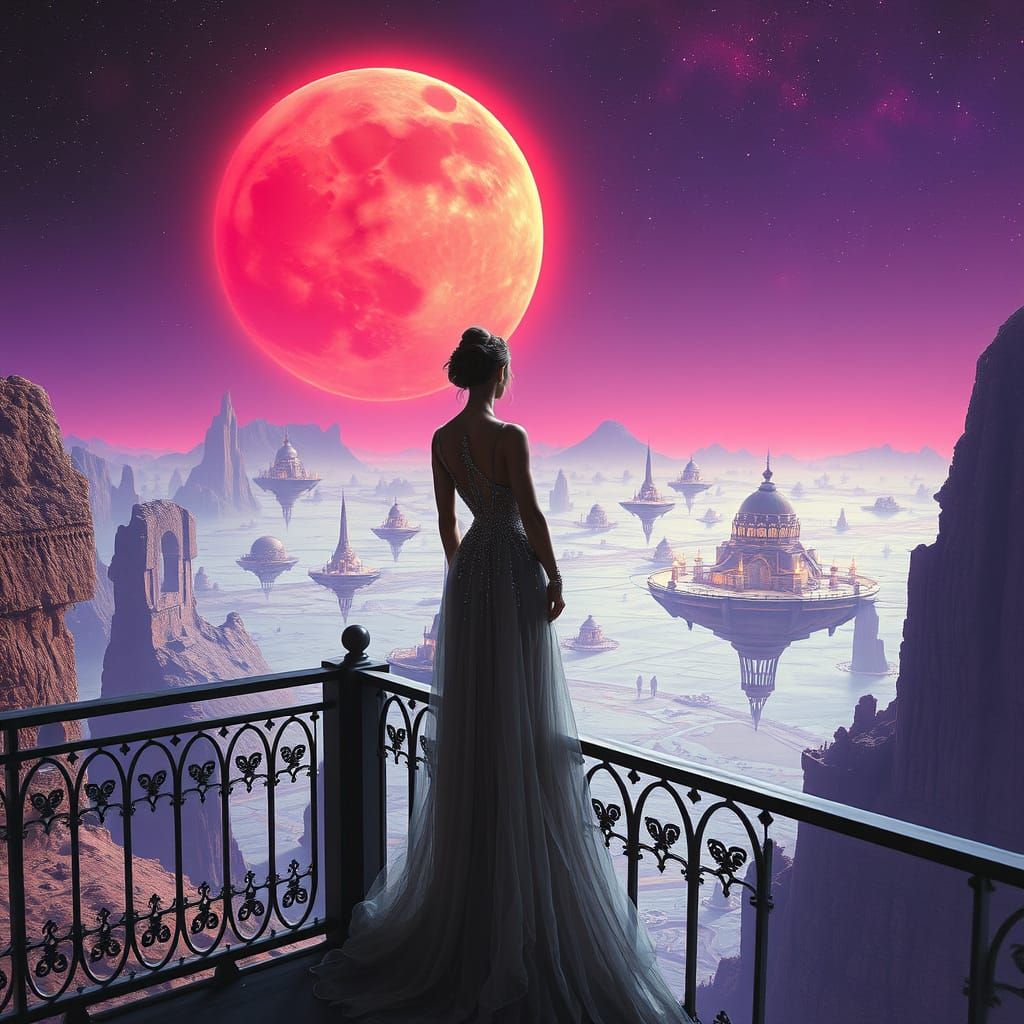 Ethereal Velithar Expanse Glows in Eternal Twilight