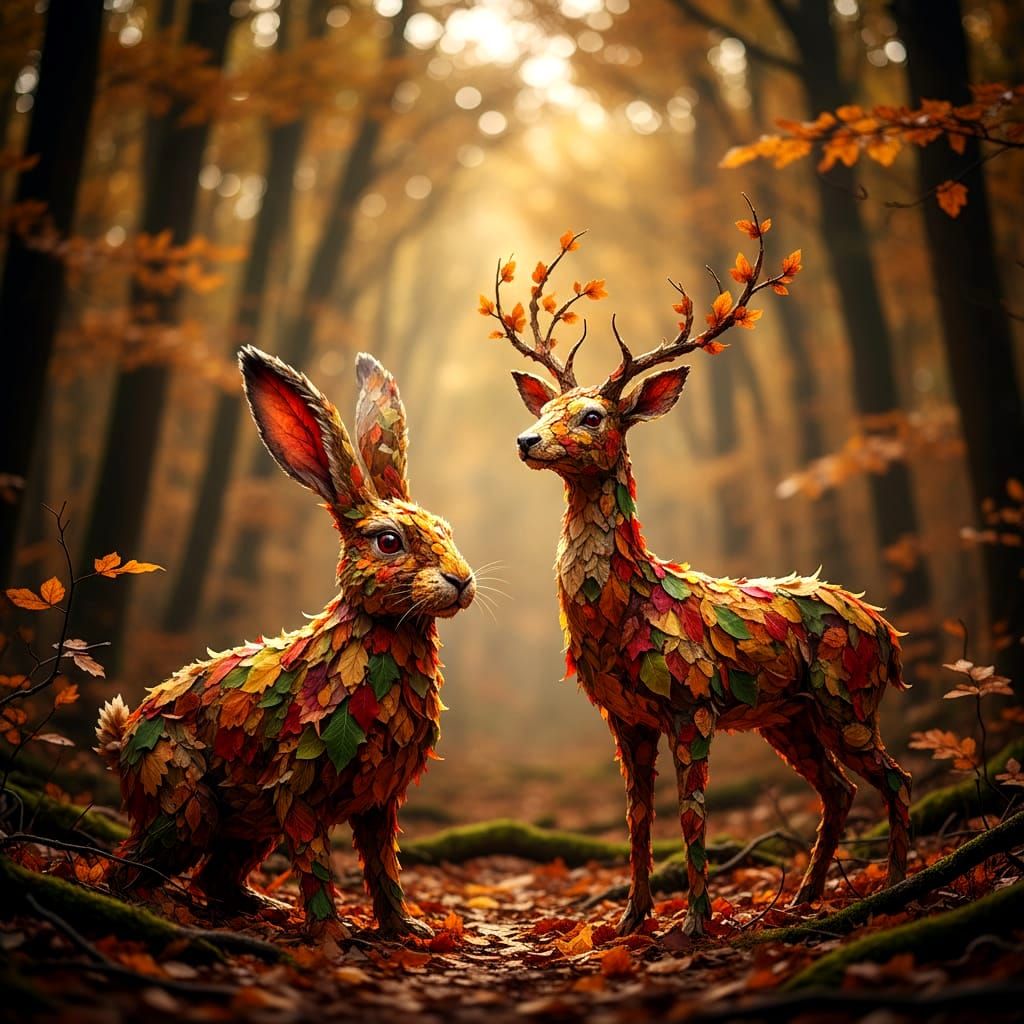 As autumn leaves fall...