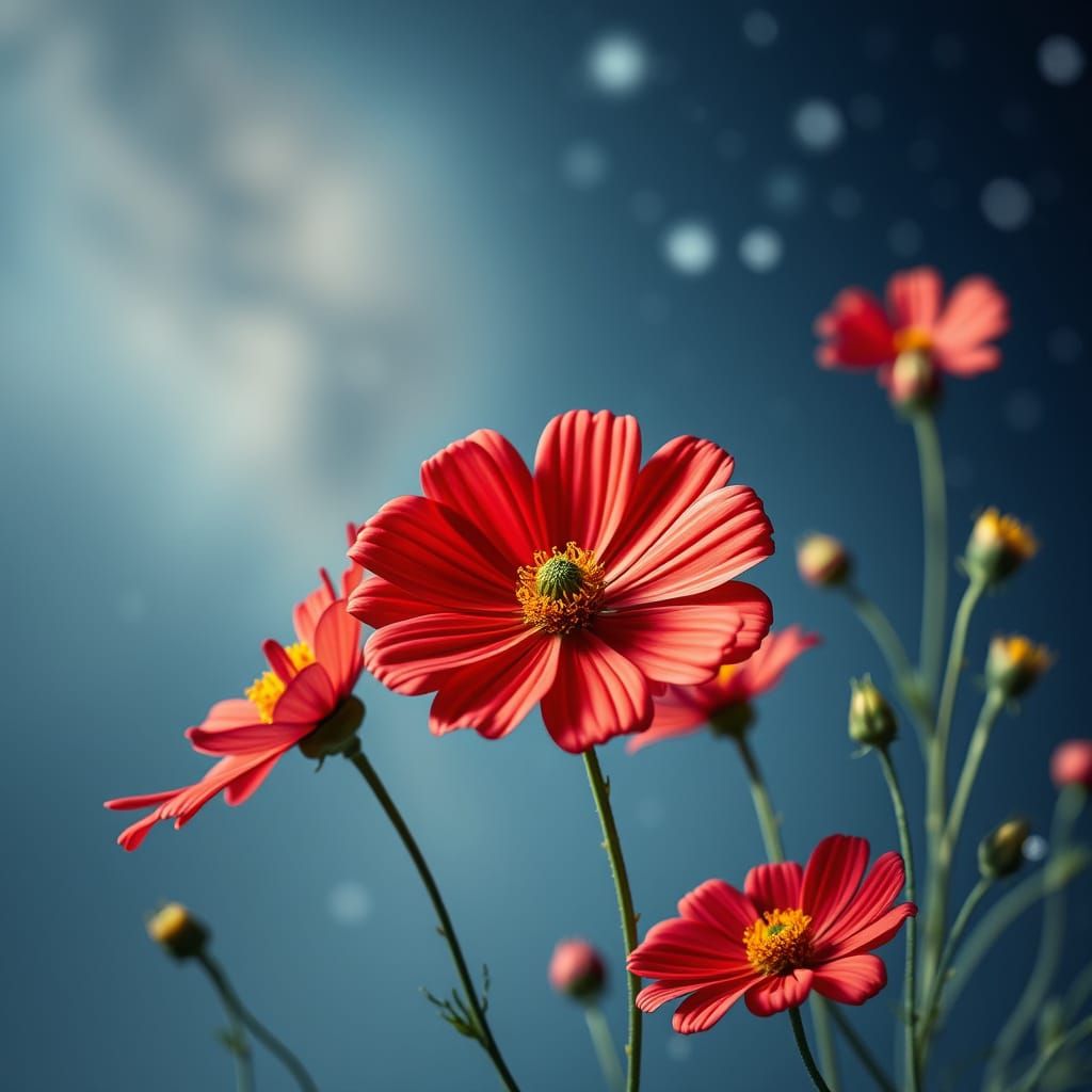 Christmas Cosmos: A Festive Celestial Design