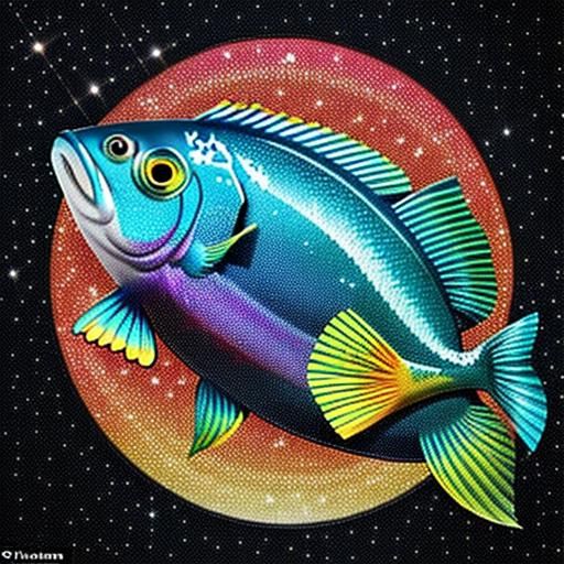 The fish, with a wink that could have caused a solar flare, ...