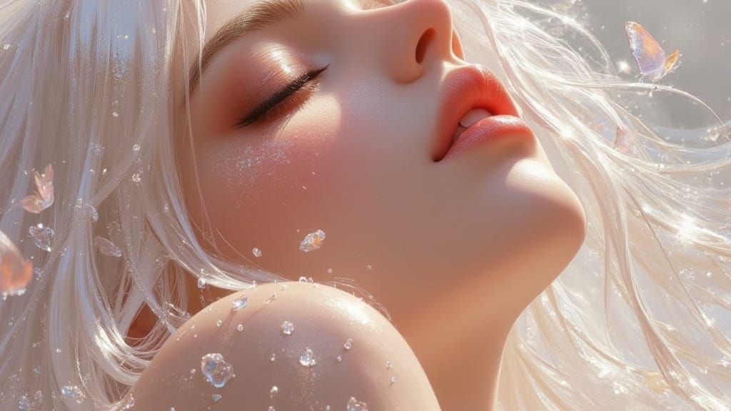 Pale Figures at Shoreline Concept Art