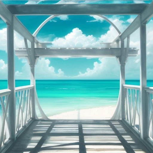 Dreamy Tropical Paradise at Glass Window Bridge, Eleuthera, ...