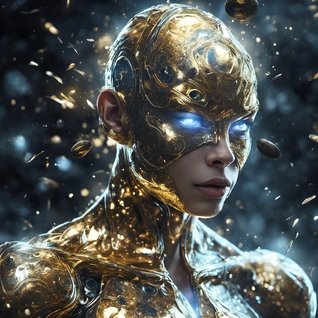 Golden Freeza Powering Up: Anime Key Visual