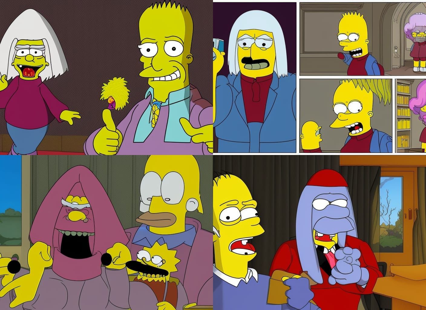 Sinister Simpsons Character Inspired by Jimmy Savile