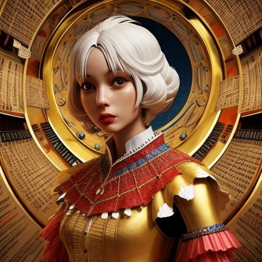 Psychedelic Wineglass: Glamorous 3D Render in 8k