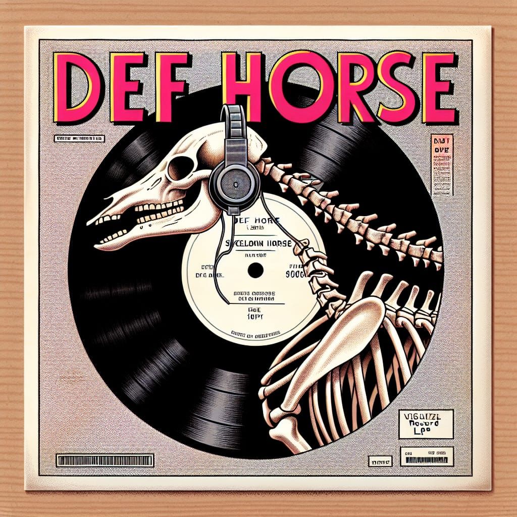 Def Leopard Pun Def Horse!