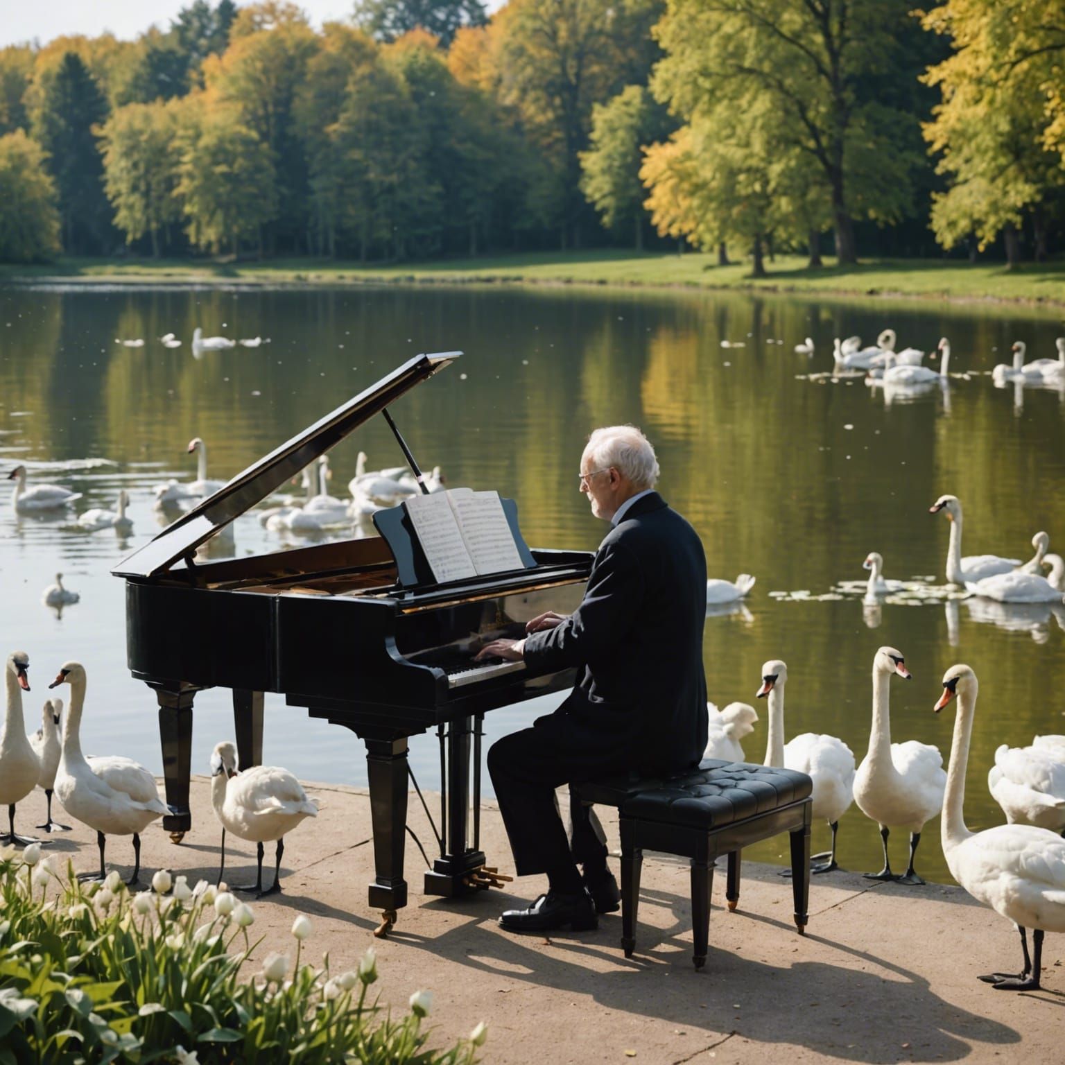 Piano Concert on Swan Lake