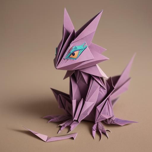 Origami desert dragon ~