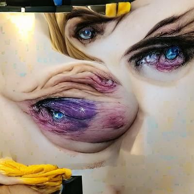 Hyperrealistic Portrait Displays Striking Detail