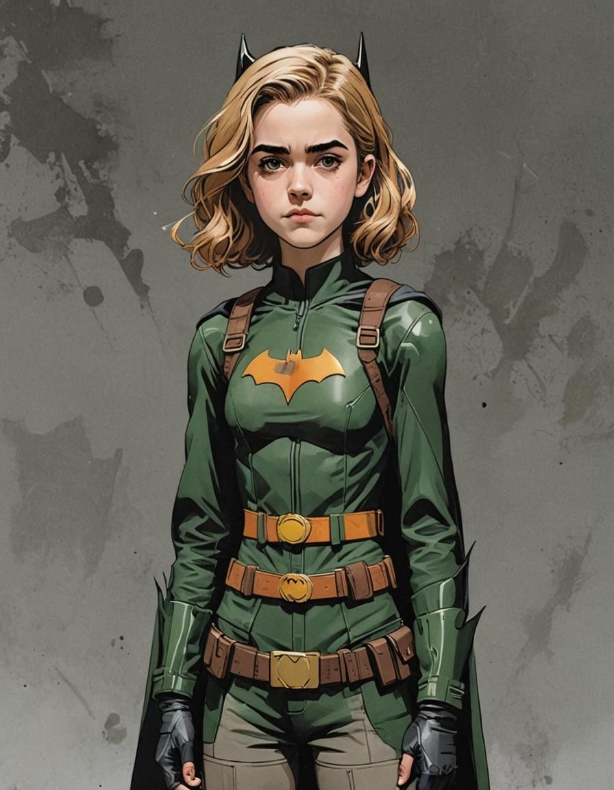 Kiernan Shipka as Batman's Robin in Dark Knight Returns