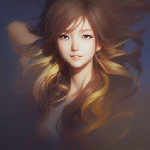 Anime Portrait of Yang Xiao Long in 8k Resolution