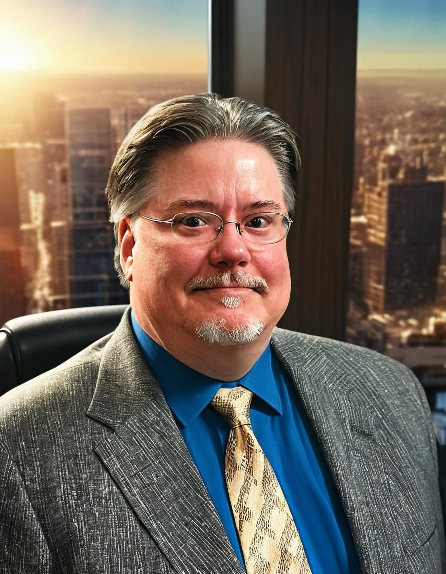 Business Professional Portrait in Hyper-Realistic Detail