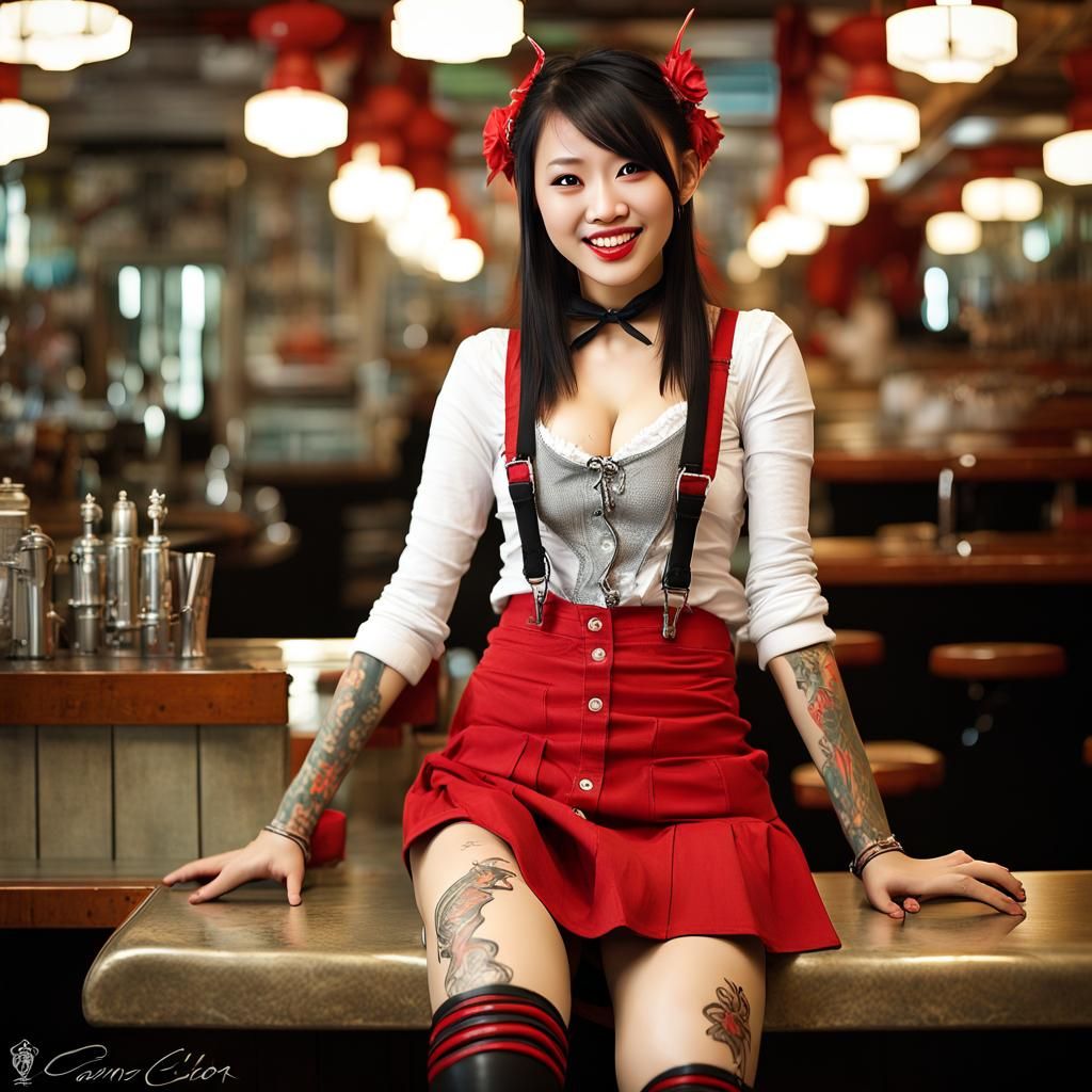 Thai bar girl - Pattaya Thailand