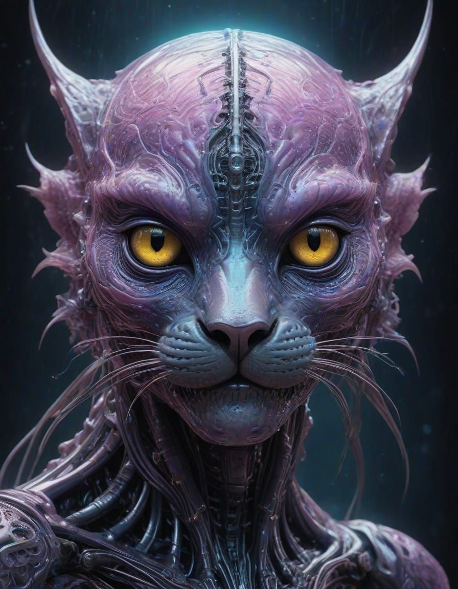 🥇alien cat