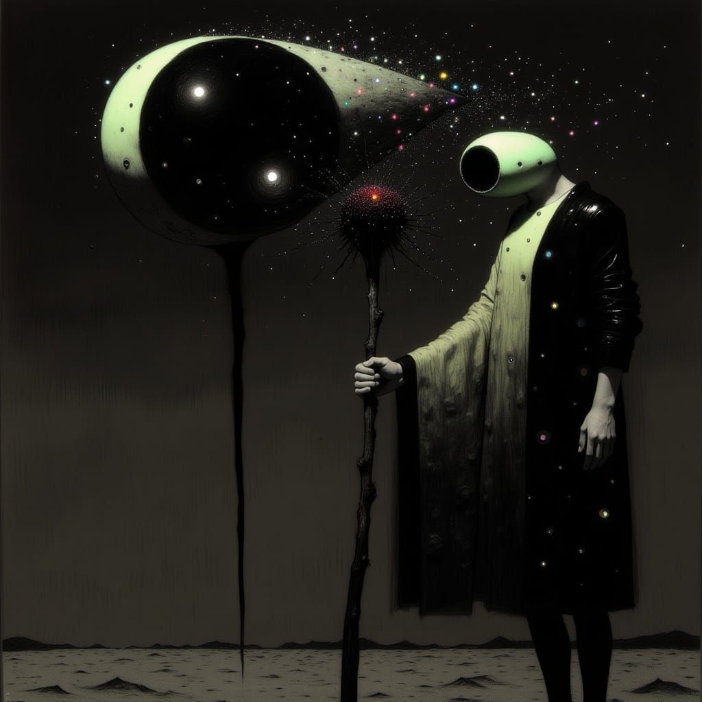 Surreal Chartreuse-Skinned Trandoshan in Glamorous Pose