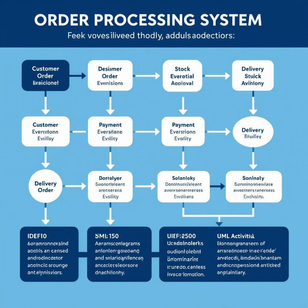 Order Processing Flowchart Diagram