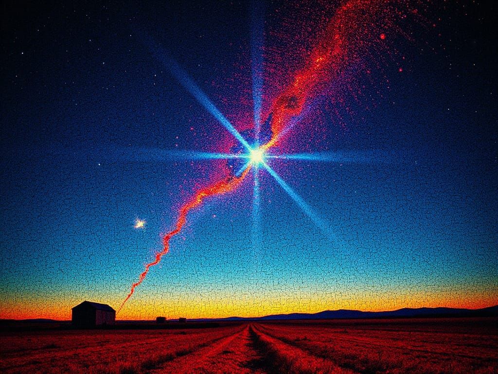 Stained Steel Art of Hollowness Alone Too Long