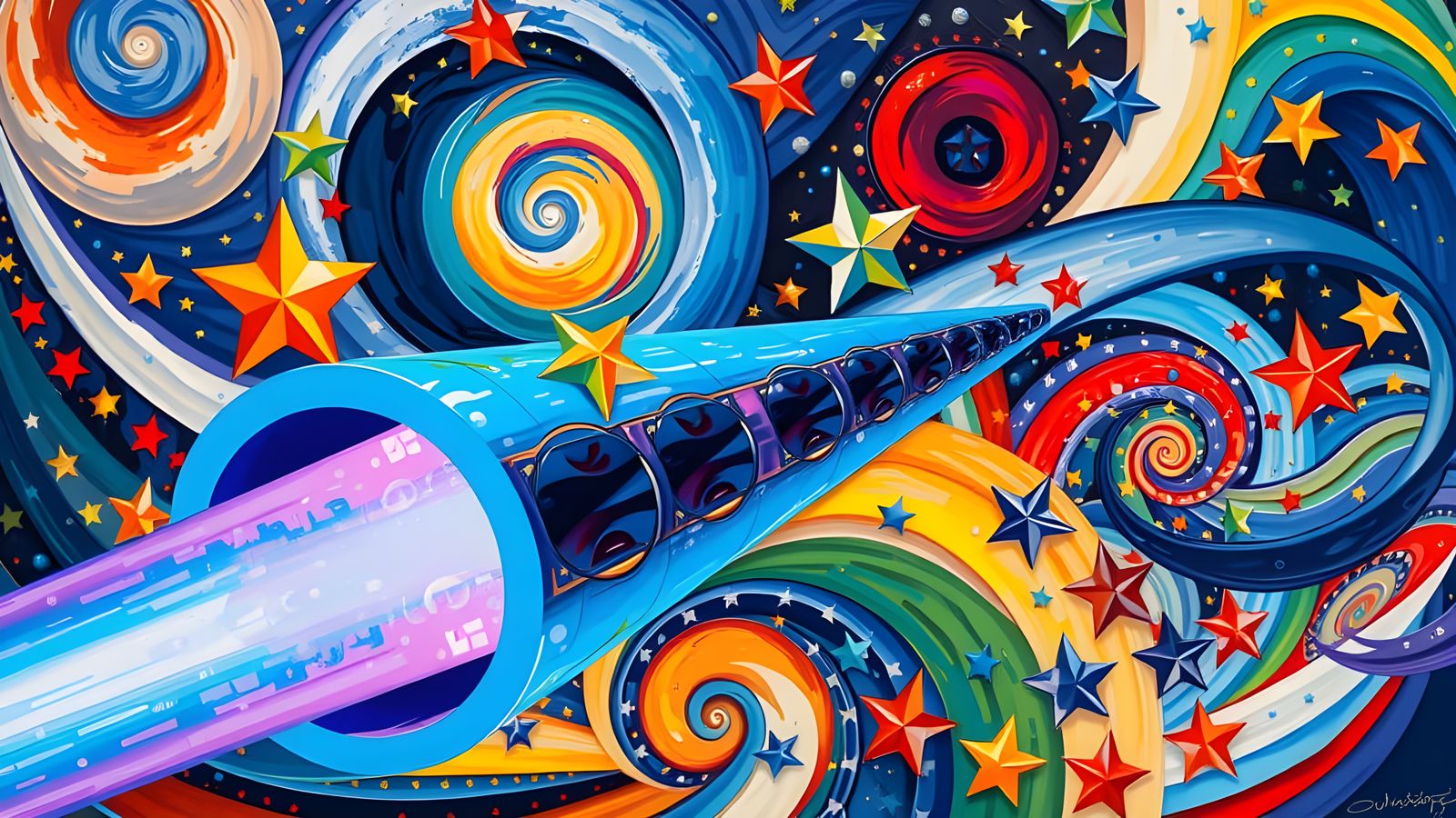 Prolate Cylinder Races Through Impasto Plasma Vortex