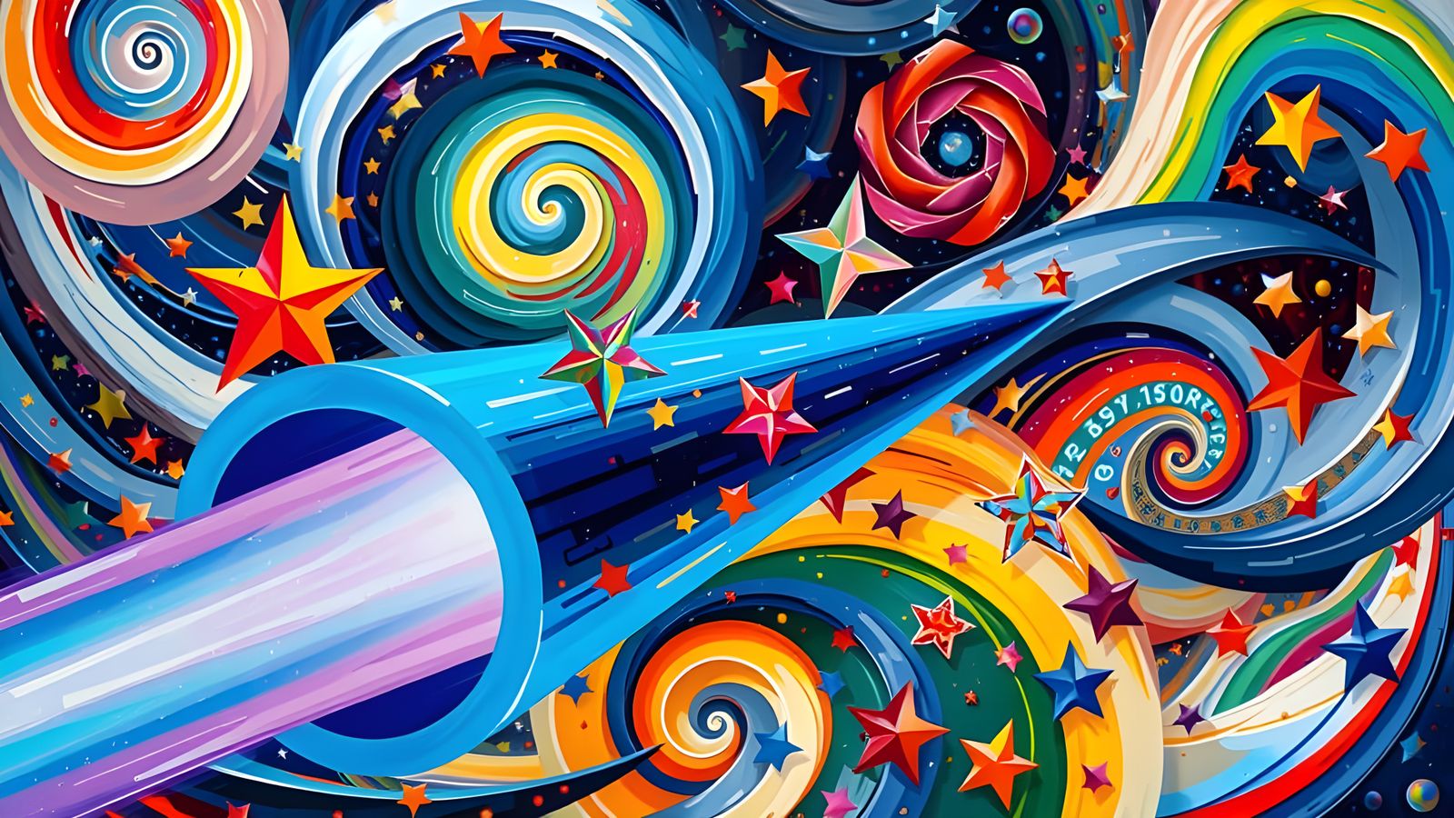 Spinning Cylinder Races Through Impasto Plasma Vortex