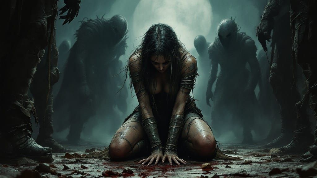 Victorious Shadows Conquer Defeated Heroine