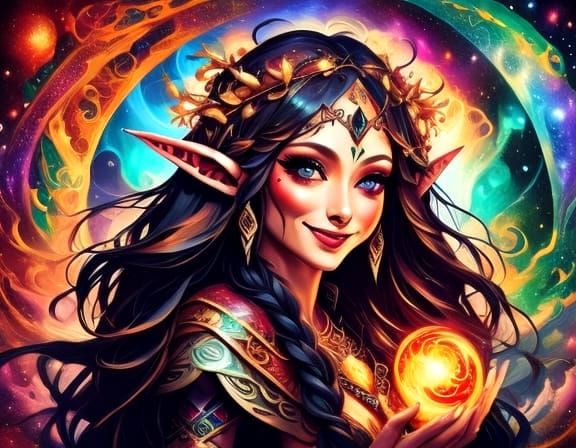 Black-haired Mage 5, 1.5