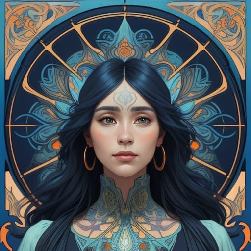 Dynamic Staff Portrait in Vibrant Artgerm Style