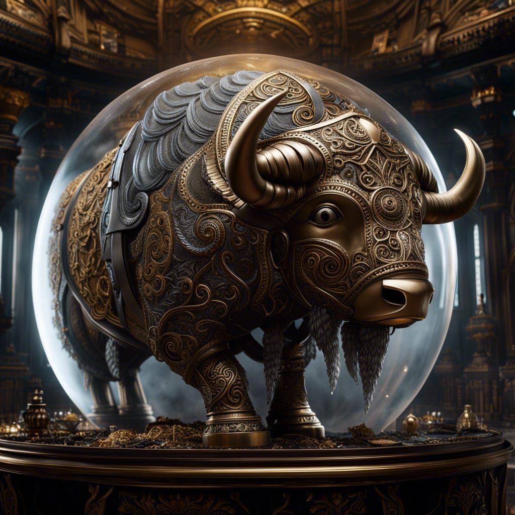 Bison in a Sphere