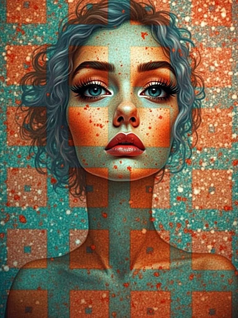 Abstract Geometric Art Inspired by Modern Masters