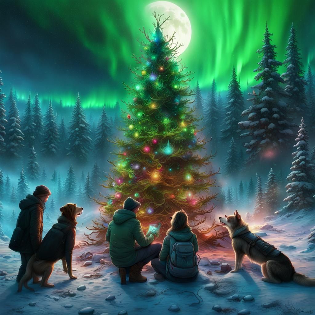 Post-Apocalyptic Christmas: Mystical Dystopian Celebration