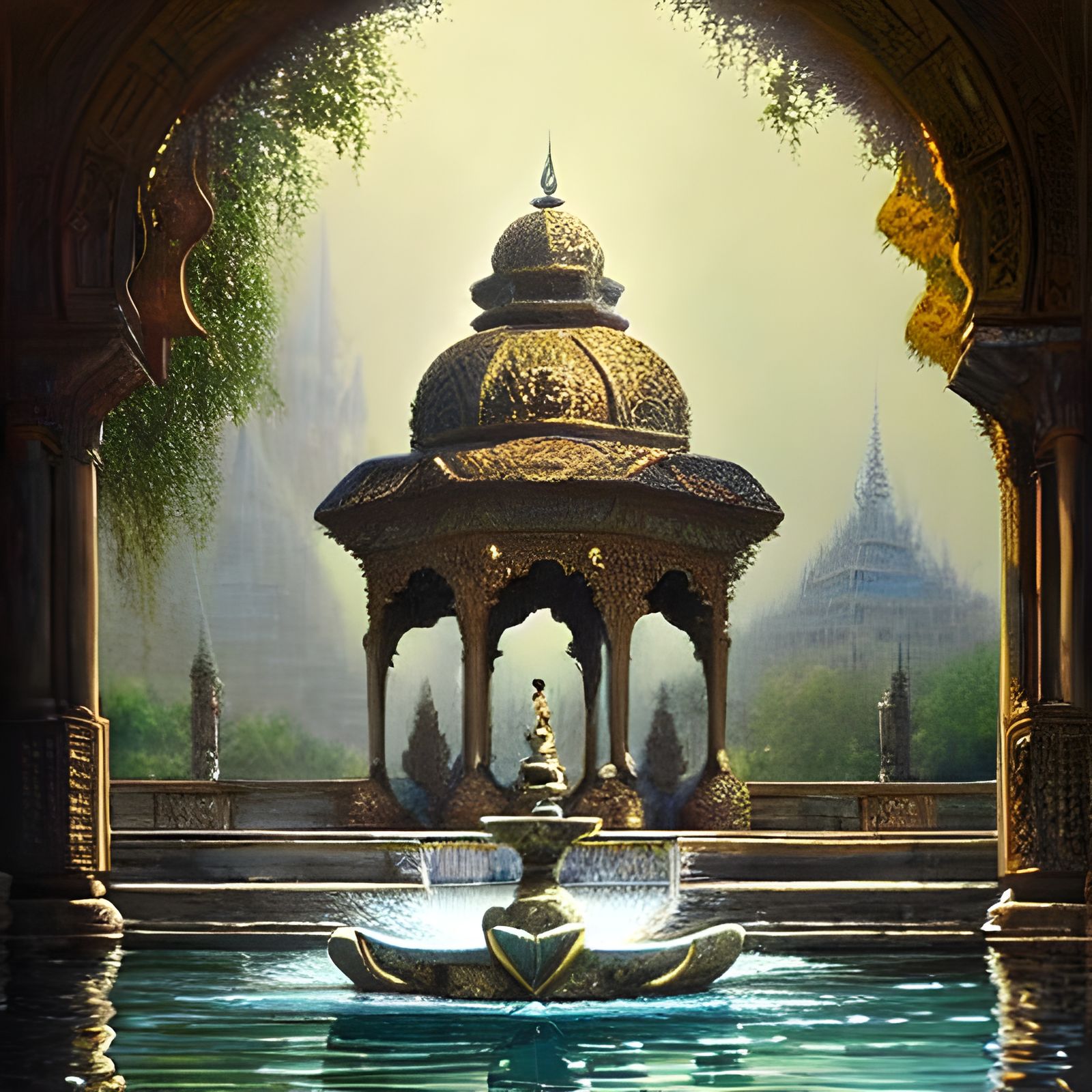 Eh, it’s a fountain