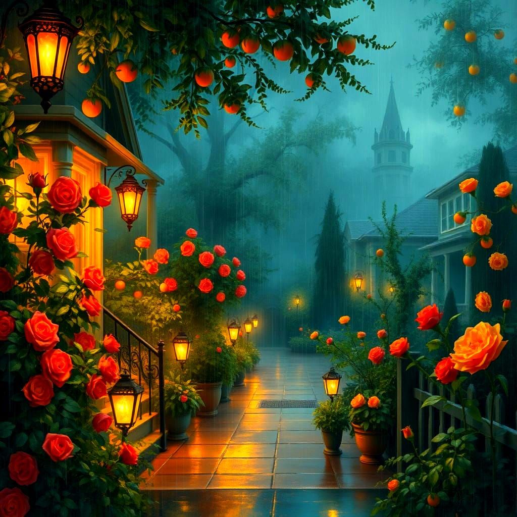 Cosy garden