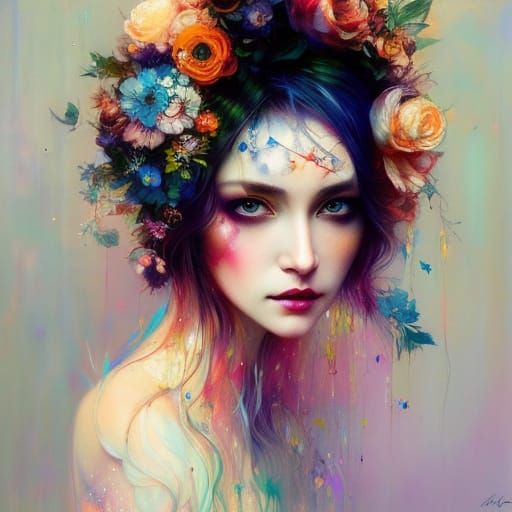 Radiant Portrait in Hyperdetailed Digital Art Style