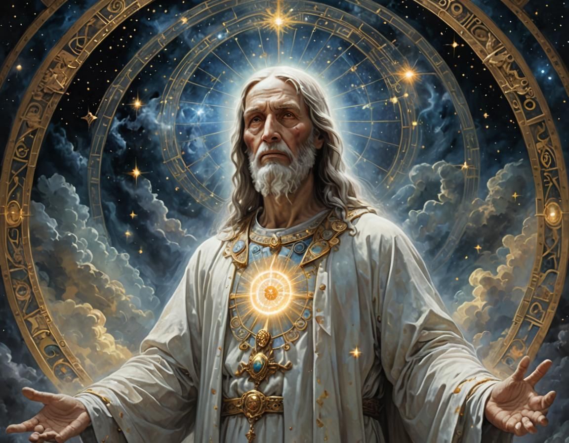 Ethereal Spirit Overlooking Reality