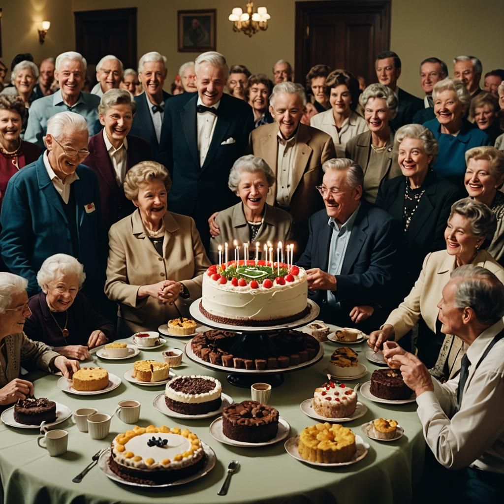 Genealogy Club Anniversary Celebration in Cinematic Style