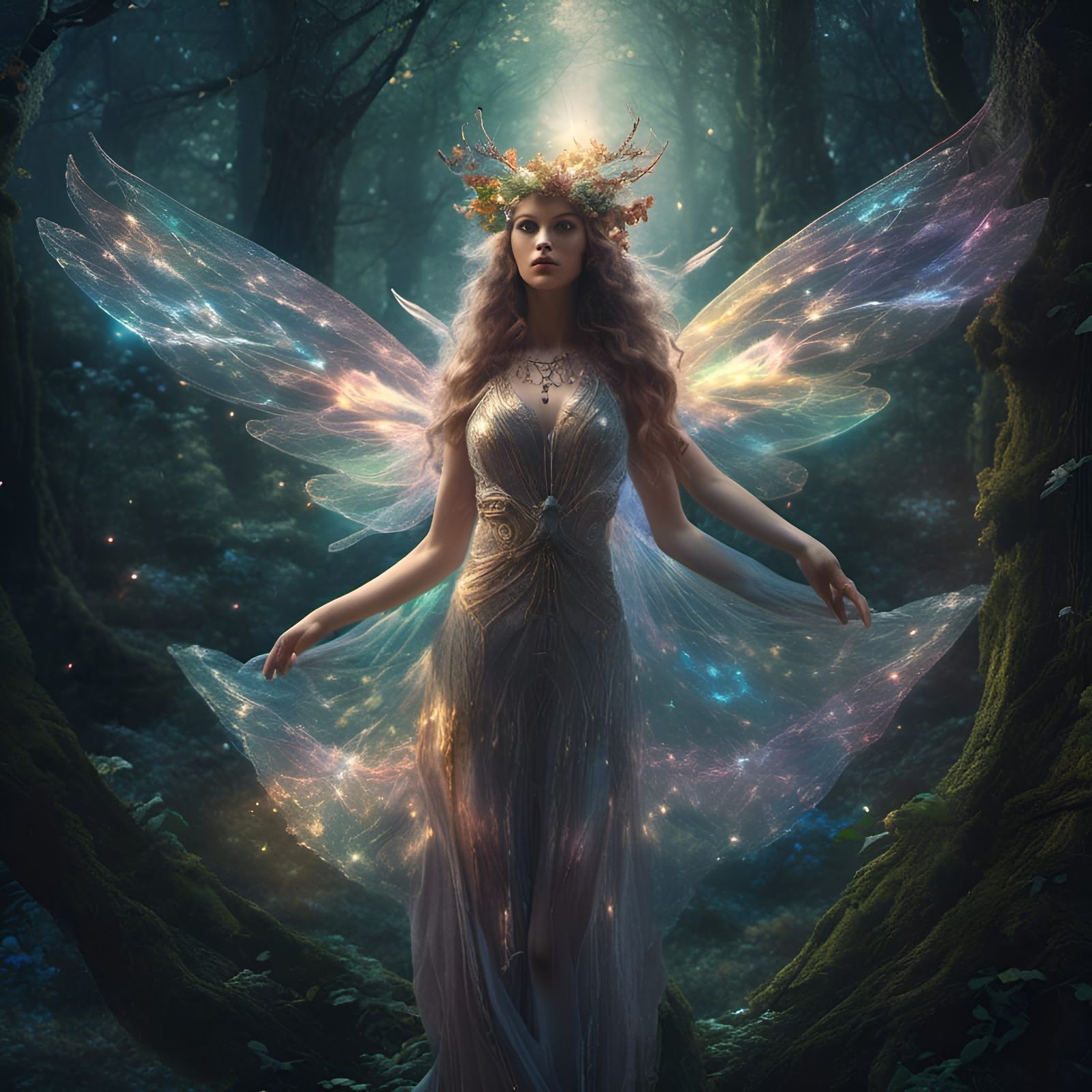Ethereal Forest Fairy Goddess of Beauty