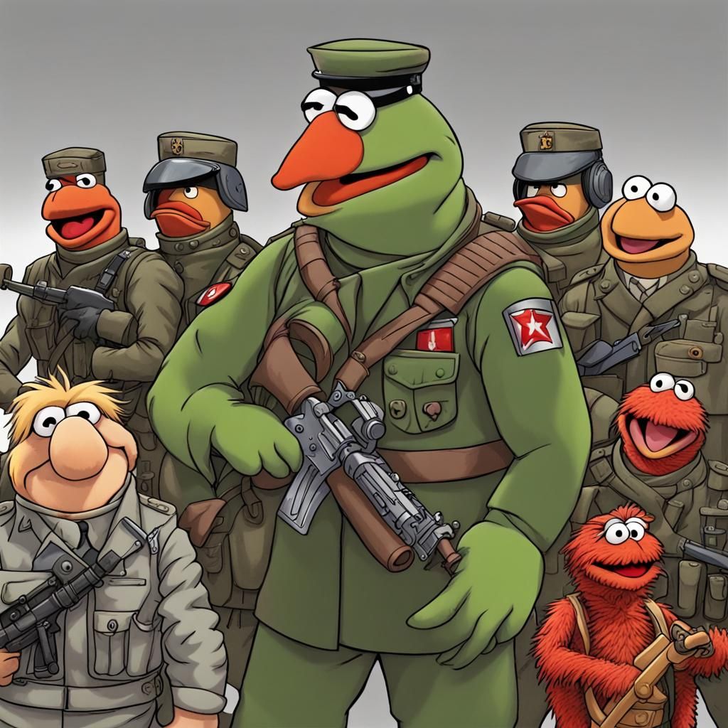 Muppets Recreate Fullmetal Jacket Scene