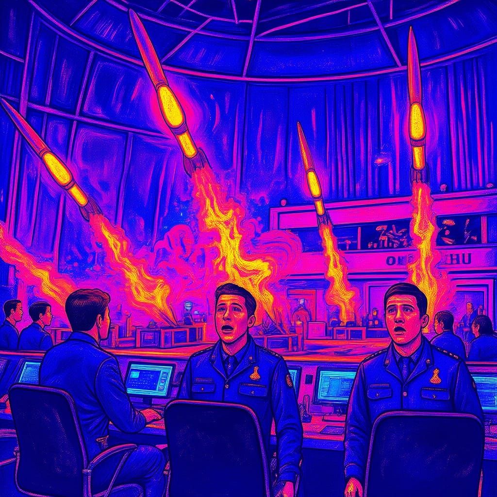 Panic at NORAD: Officers Launch All Missiles