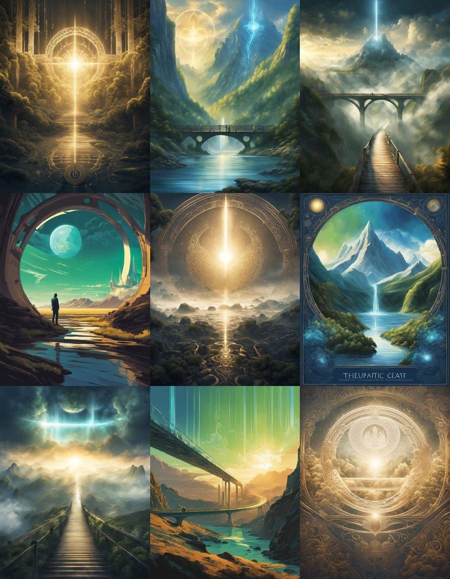 Surreal Landscape Connects Earth and Spirit in Energetic Har...