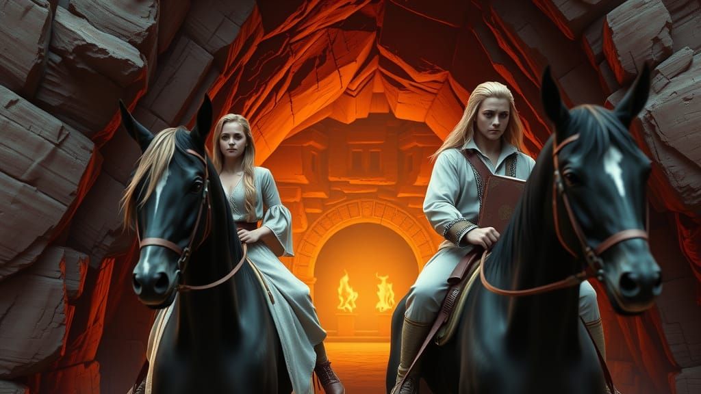 Medieval Romance in a Fiery Abyss